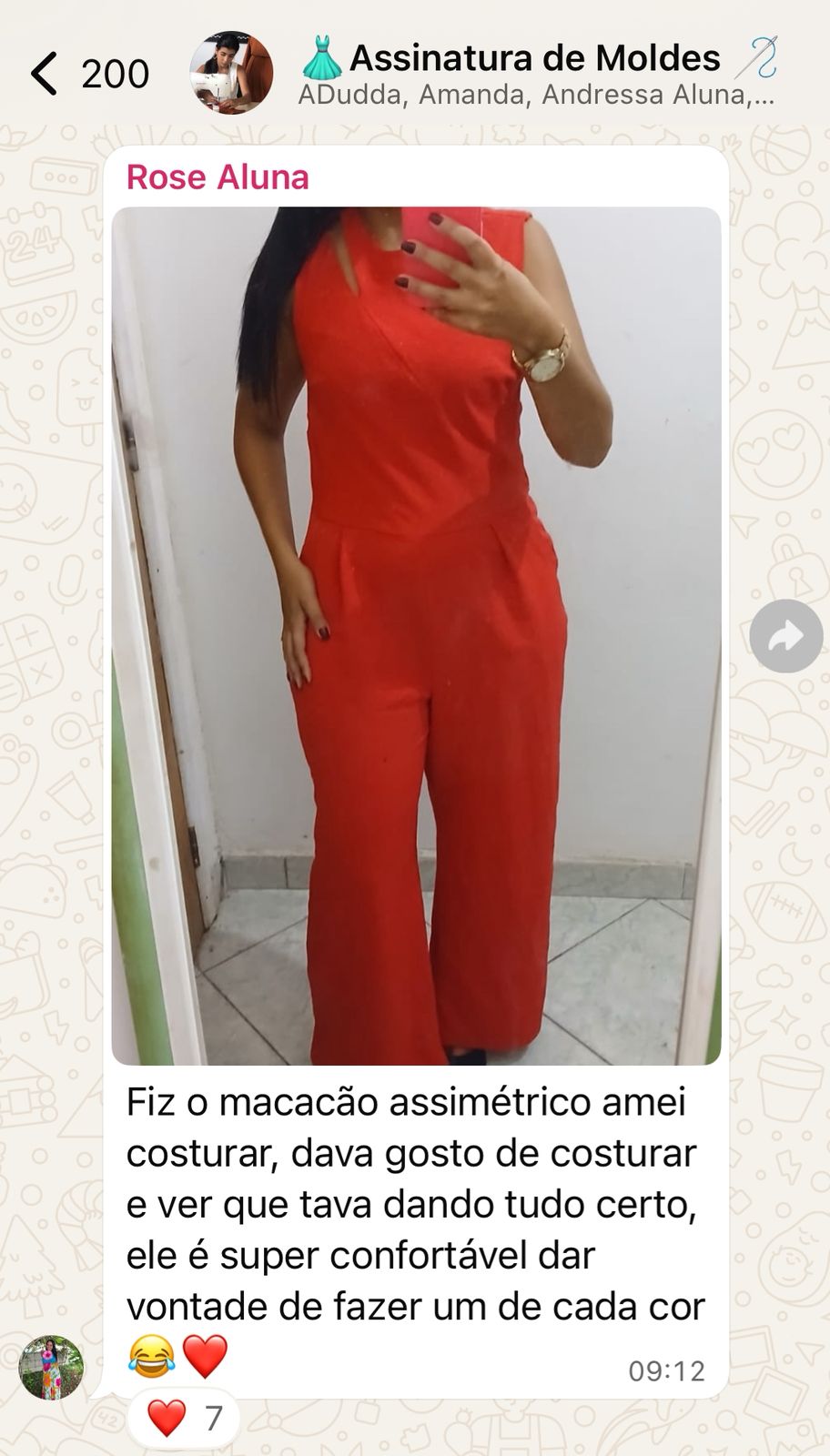 Depoimento Rose - Macacão